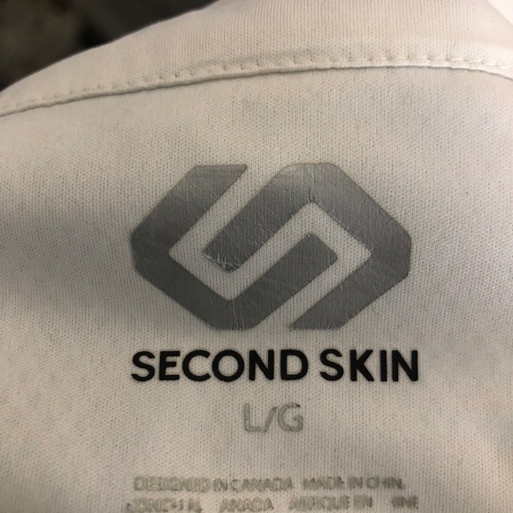 Mens White & Black Summer Jacket. Second Skin. Size Large. - Picture 9 of 10